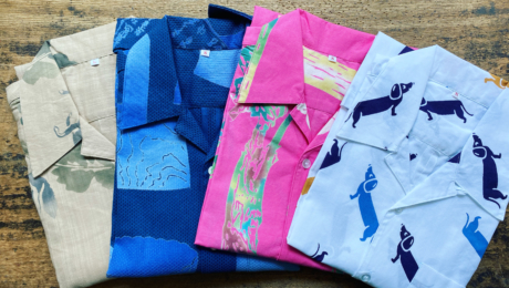 【丸久商店】どの柄にする?色鮮やかな「新江戸染め」の小物たち