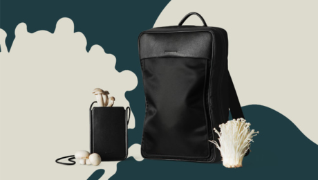 【土屋鞄製造所】キノコの菌糸体由来の新素材バッグを発表