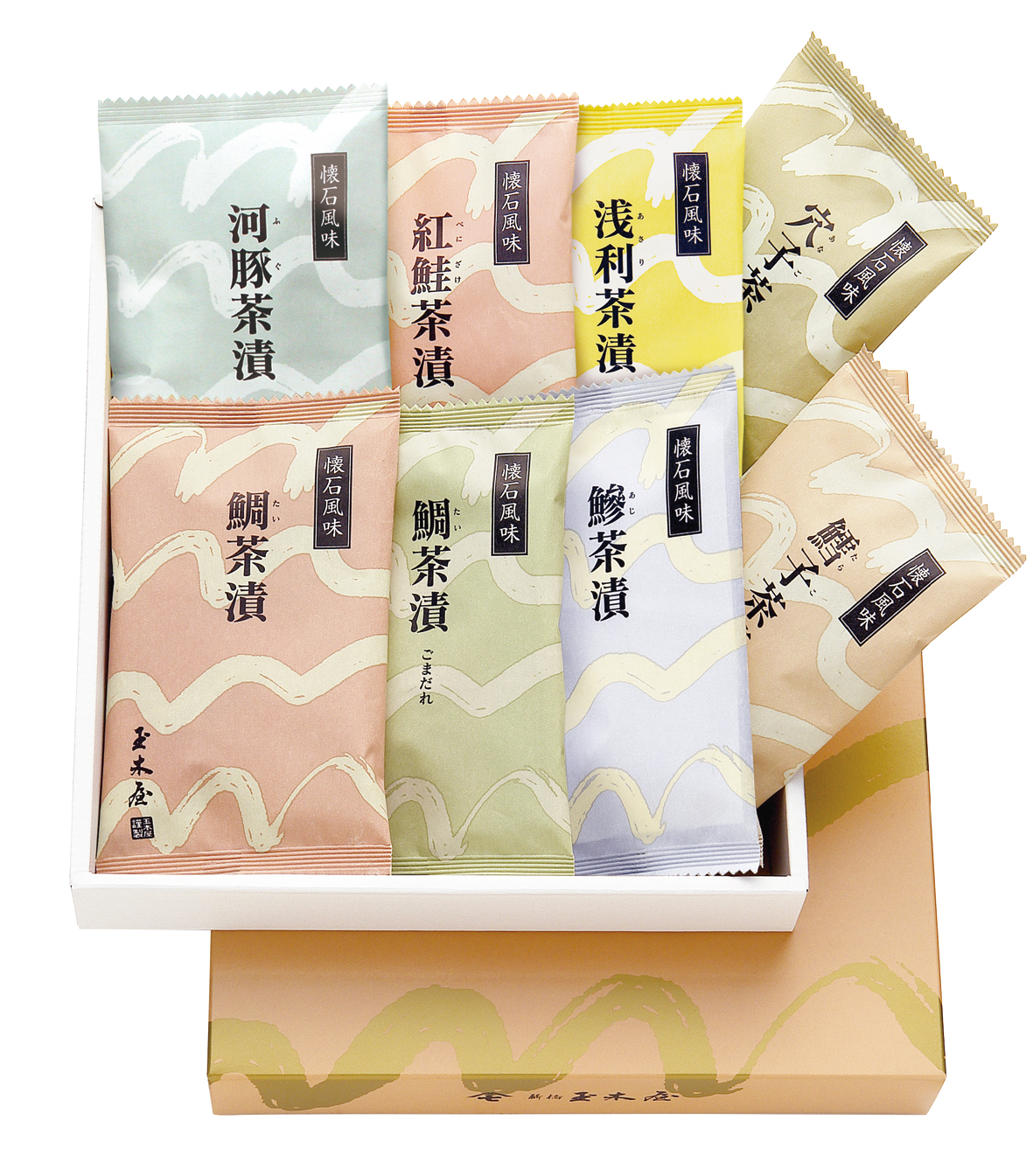 【新橋玉木屋】料亭の味を自宅で手軽に味わえる懐石茶漬詰合せ
