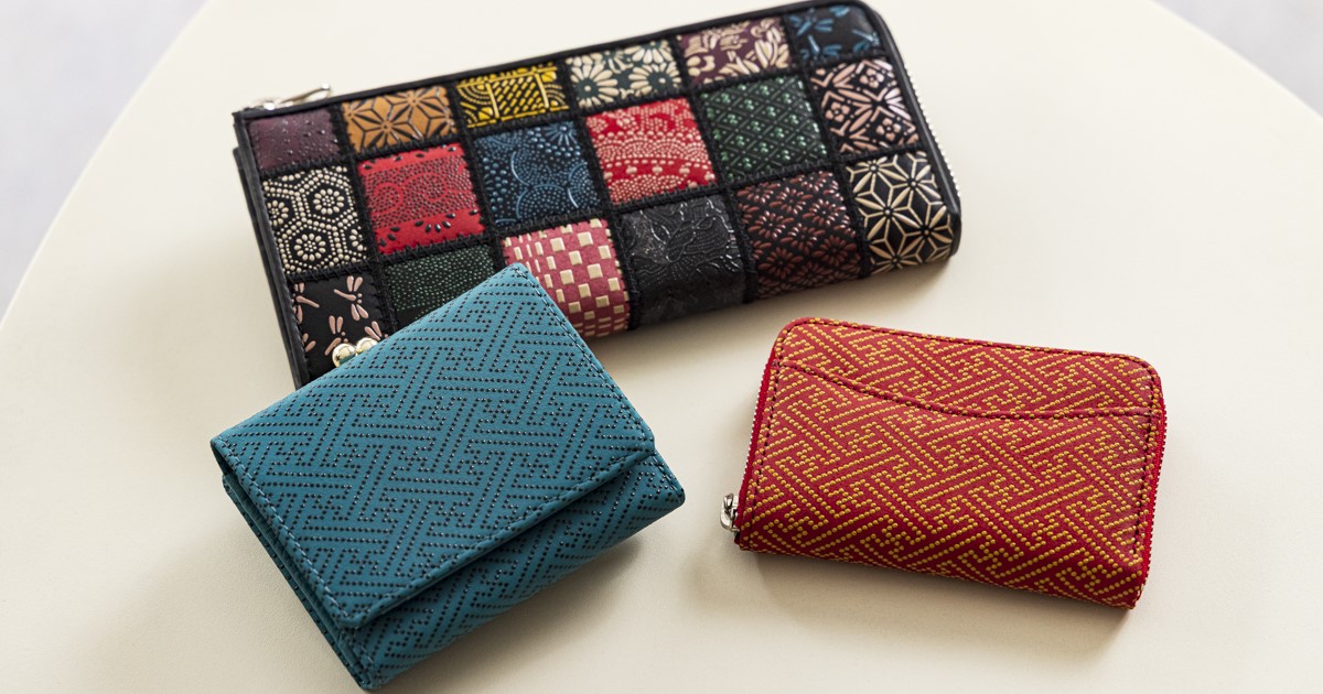 モダンな印傳で国内外のファンを魅了する、浅草前川印傳の美しい革小物たち