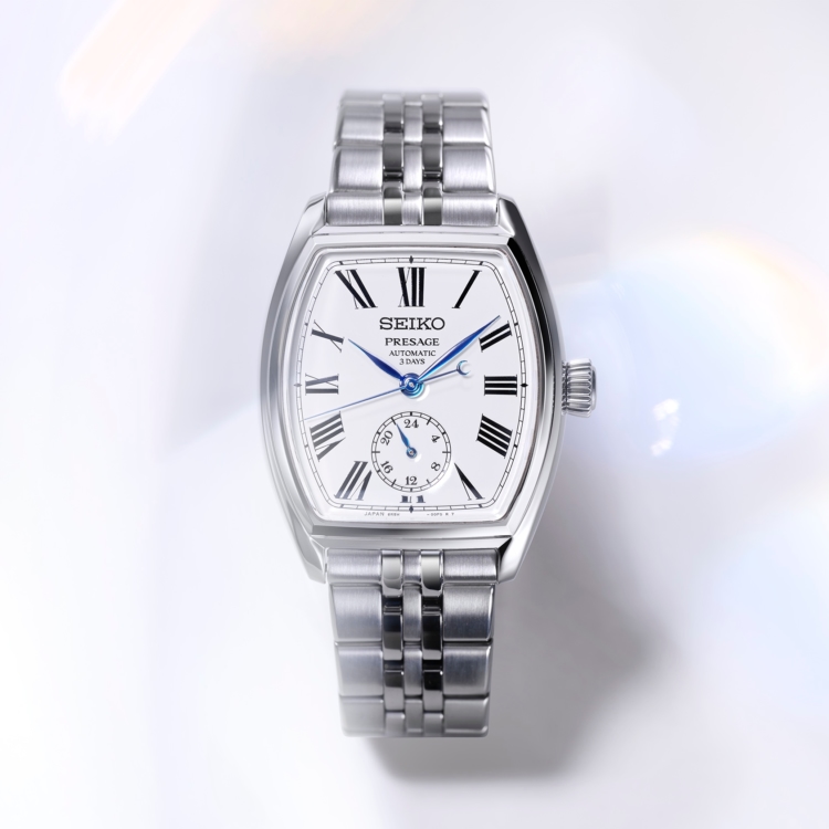【セイコーウオッチ】セイコー プレザージュの琺瑯ダイヤルに、トノー型ドレスウオッチが仲間入り