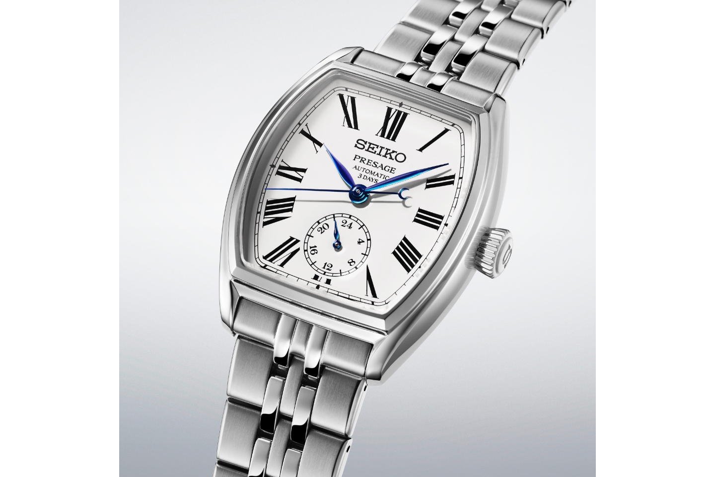 【セイコーウオッチ】セイコー プレザージュの琺瑯ダイヤルに、トノー型ドレスウオッチが仲間入り